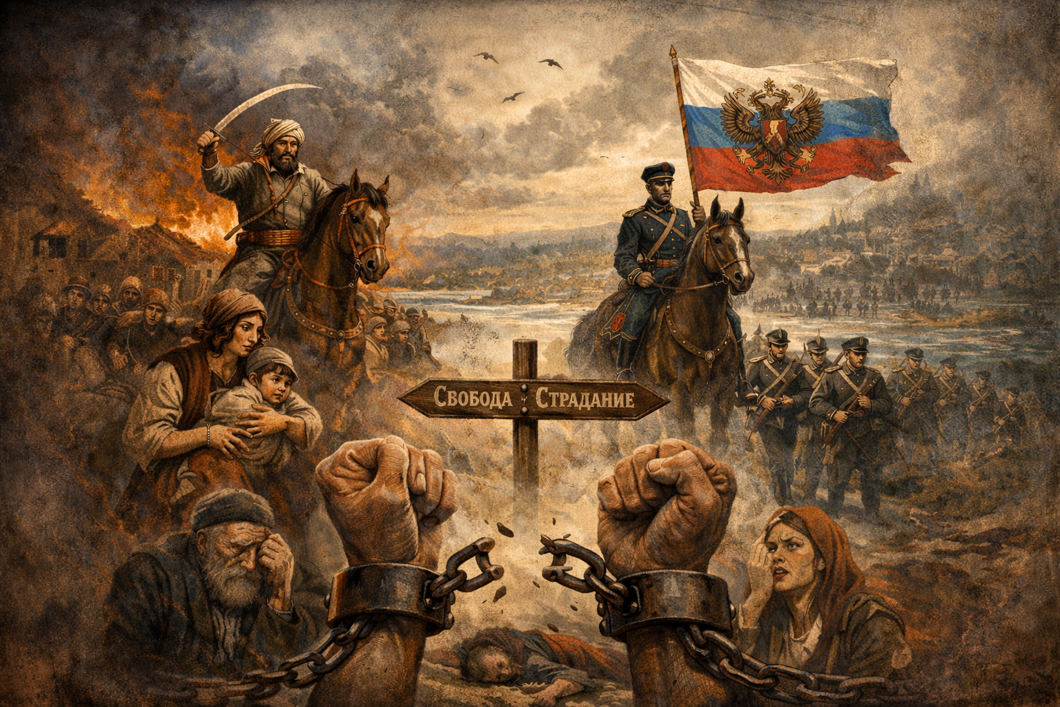 Пет освобождения за век (1769–1878): Имперската подигравка с надеждите на един народ